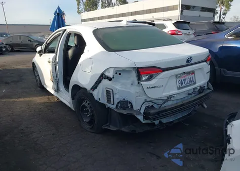 2022 Toyota Corolla Hybrid Le from USA, damaged, VIN JTDEAMDEXN3006720